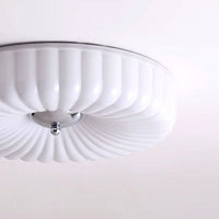 Plafonnier Encastré Verre Minimaliste, Design Épuré Discret Moderne