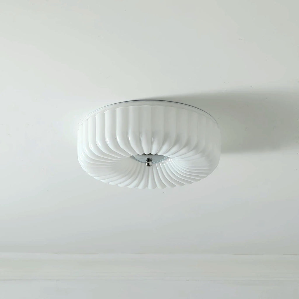 Plafonnier Encastré Verre Minimaliste, Design Épuré Discret Moderne