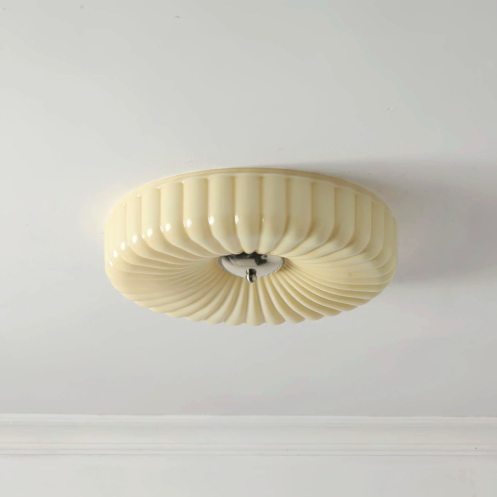 Plafonnier Encastré Verre Minimaliste, Design Épuré Discret Moderne