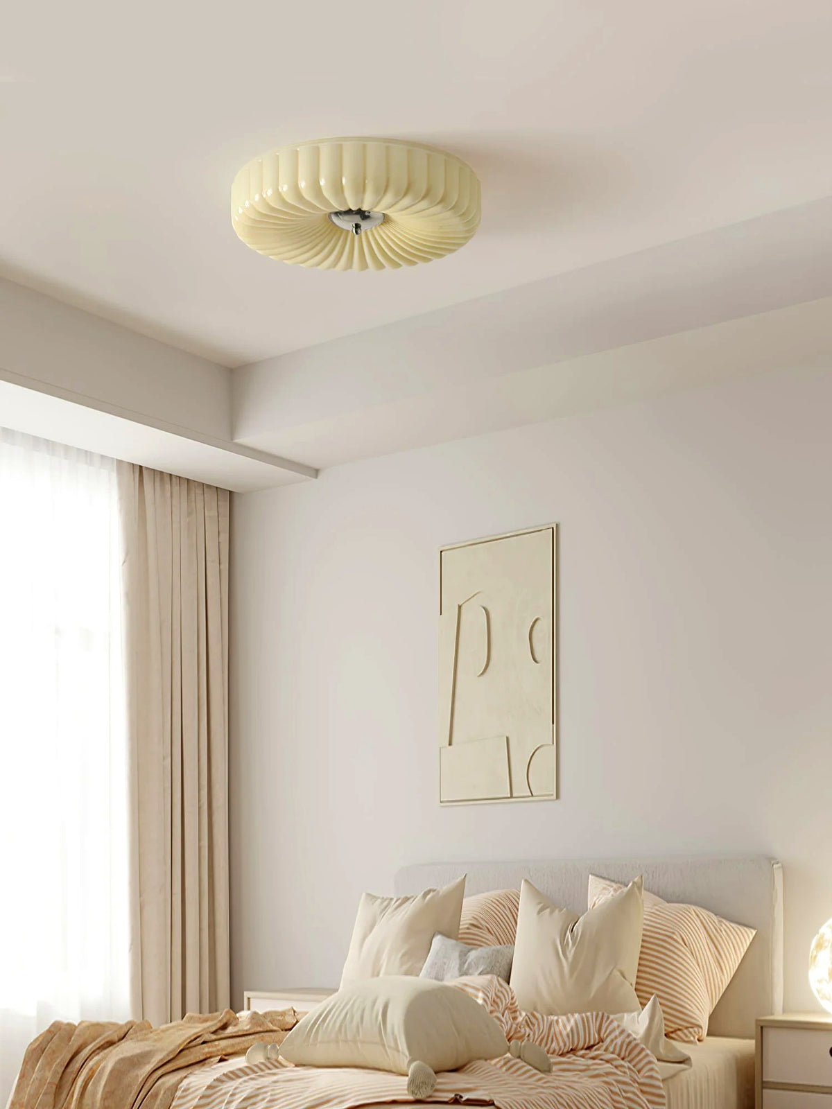 Plafonnier Encastré Verre Minimaliste, Design Épuré Discret Moderne