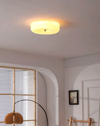 Plafonnier Encastré Verre Minimaliste, Design Épuré Discret Moderne