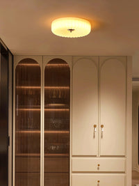 Plafonnier Encastré Verre Minimaliste, Design Épuré Discret Moderne