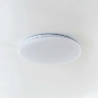 Plafonnier LED Galet Design Organique Blanc, Métal Moderne Apaisant
