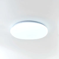 Plafonnier LED Galet Design Organique Blanc, Métal Moderne Apaisant