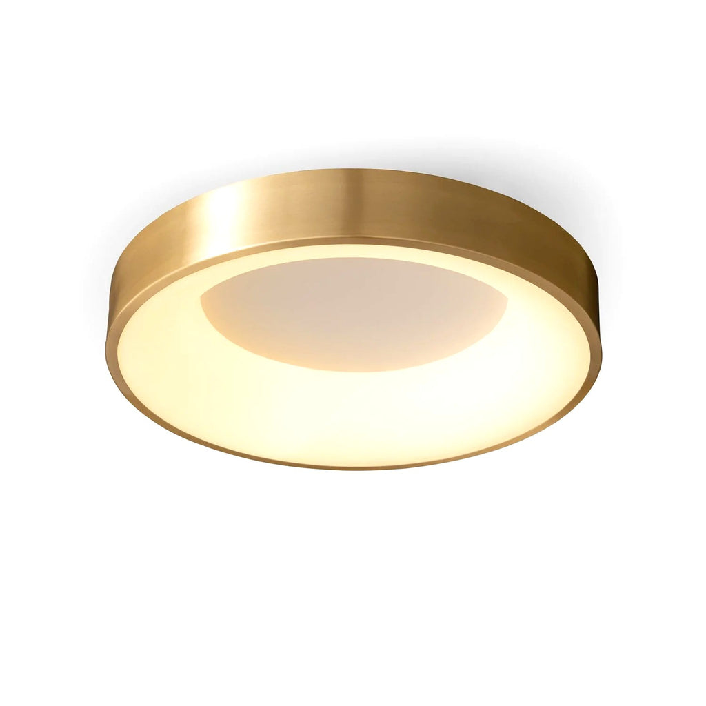 Plafonnier Ultra-Plat Rond Minimaliste, LED Intégrée Diffuseur