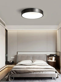 Plafonnier Ultra-Plat Rond Minimaliste, LED Intégrée Diffuseur