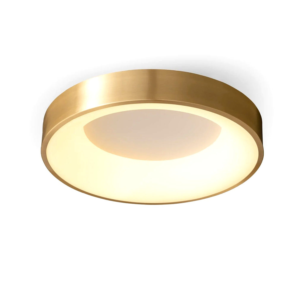 Plafonnier Ultra-Plat Rond Minimaliste, LED Intégrée Diffuseur