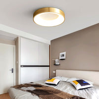 Plafonnier Ultra-Plat Rond Minimaliste, LED Intégrée Diffuseur