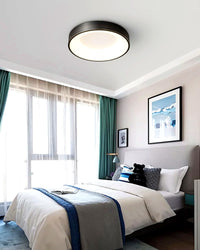 Plafonnier Ultra-Plat Rond Minimaliste, LED Intégrée Diffuseur