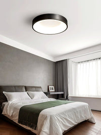 Plafonnier Ultra-Plat Rond Minimaliste, LED Intégrée Diffuseur