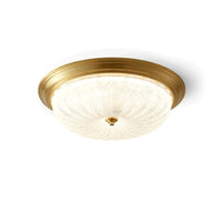 Plafonnier Verre Blanc Classique Traditionnel, LED Intégrée, Style