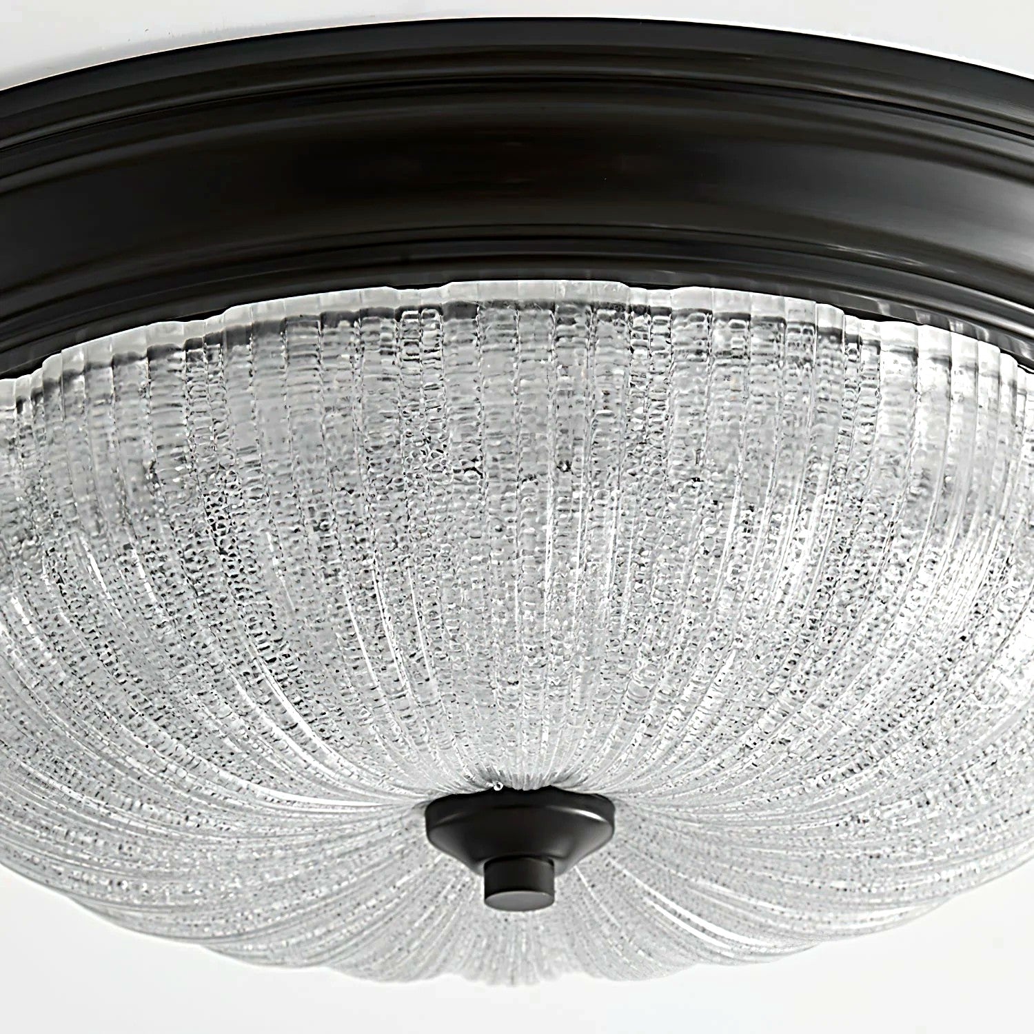 Plafonnier Verre Blanc Classique Traditionnel, LED Intégrée, Style