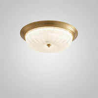 Plafonnier Verre Blanc Classique Traditionnel, LED Intégrée, Style