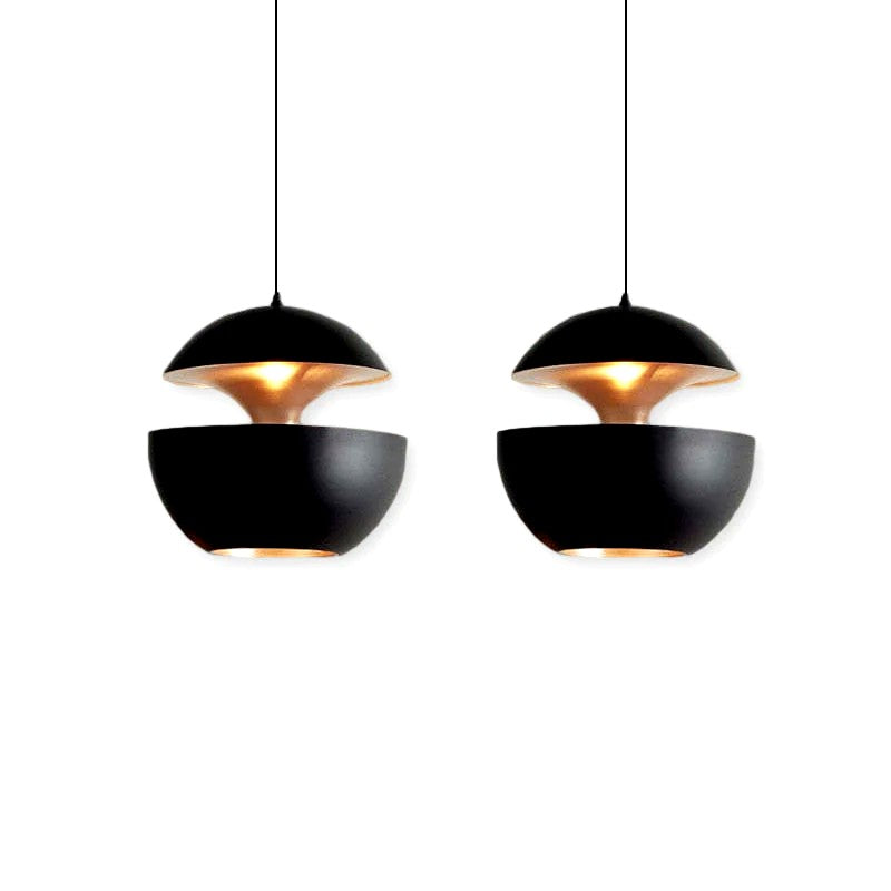 Suspension Boule Aluminium Nordique, Spot Design Scandinave