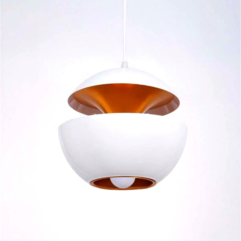 Suspension Boule Aluminium Nordique, Spot Design Scandinave