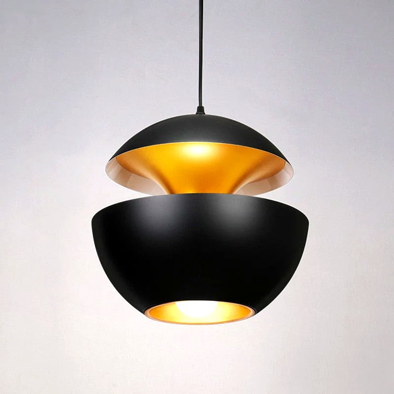 Suspension Boule Aluminium Nordique, Spot Design Scandinave
