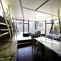 Suspension Boules Multiples Luxe Postmoderne, Sphères Métal Poli