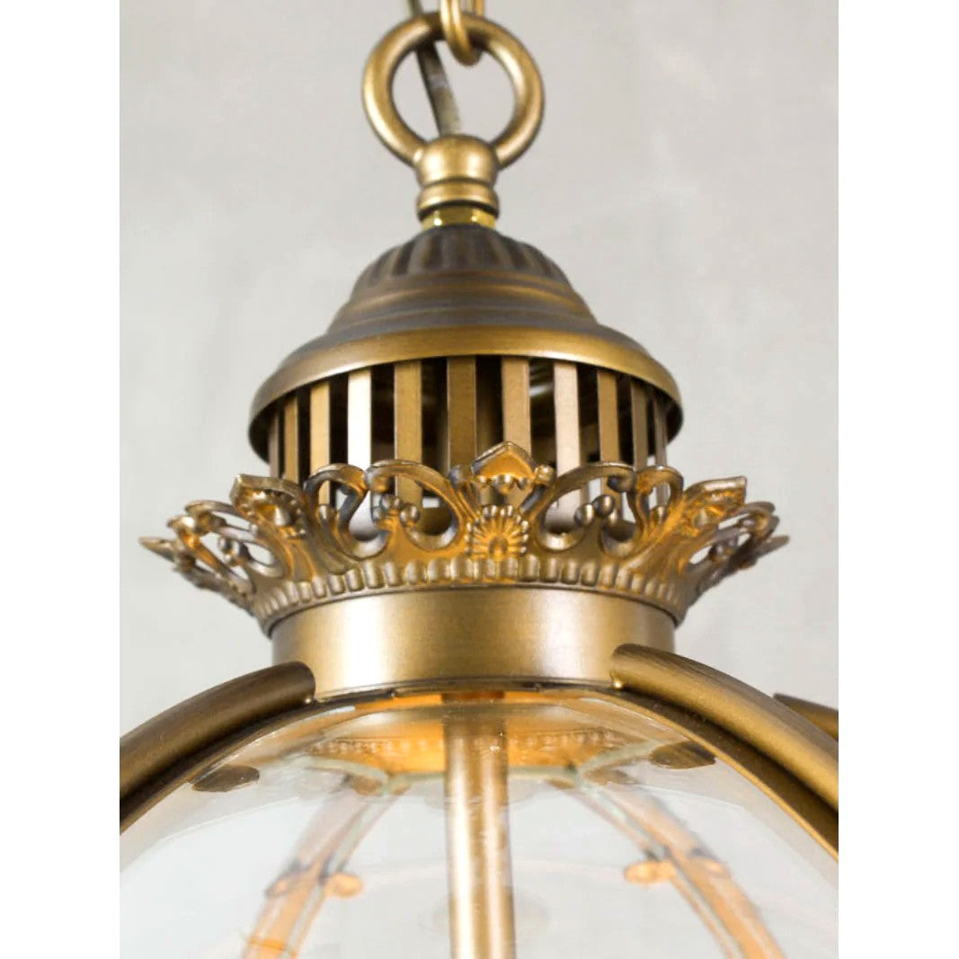 Suspension Industrielle Trois Têtes Métal Verre, Style Atelier Ancien