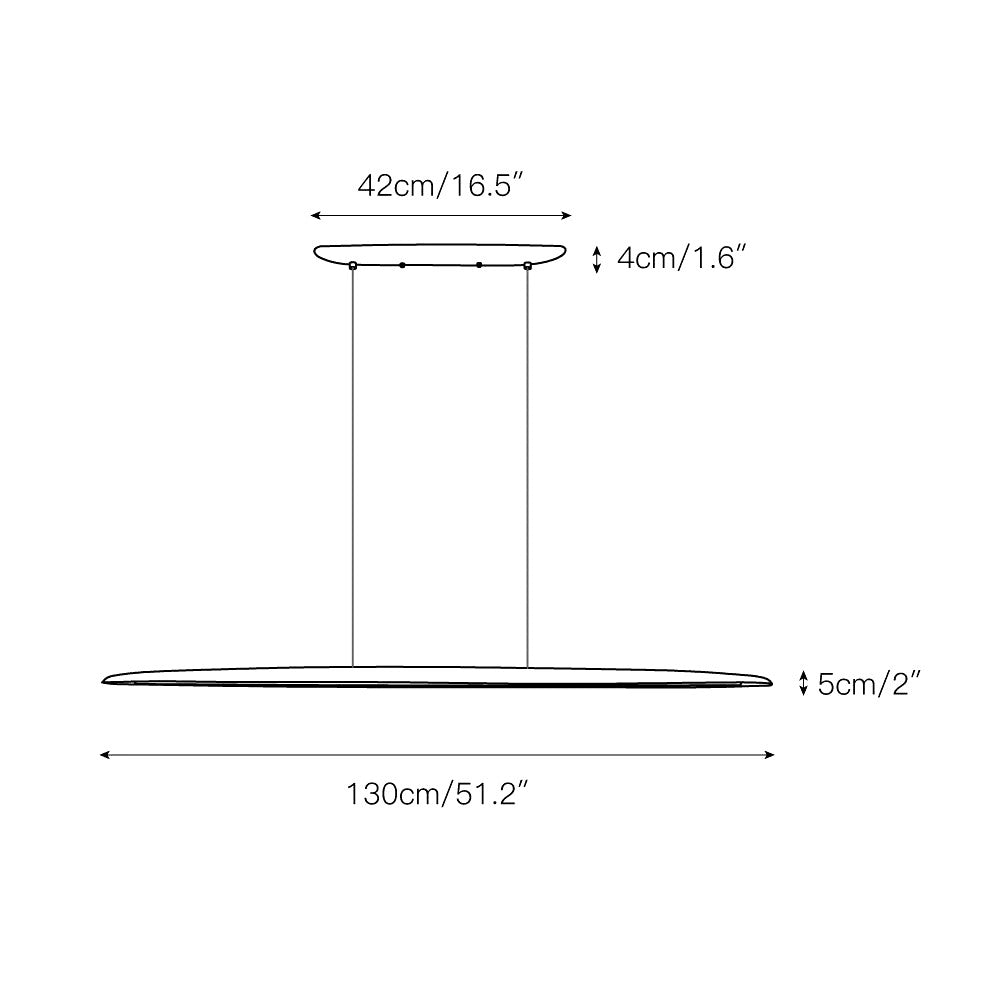 Suspension Linéaire Bois Minimaliste, Design Moderne Chaleureux, Salle