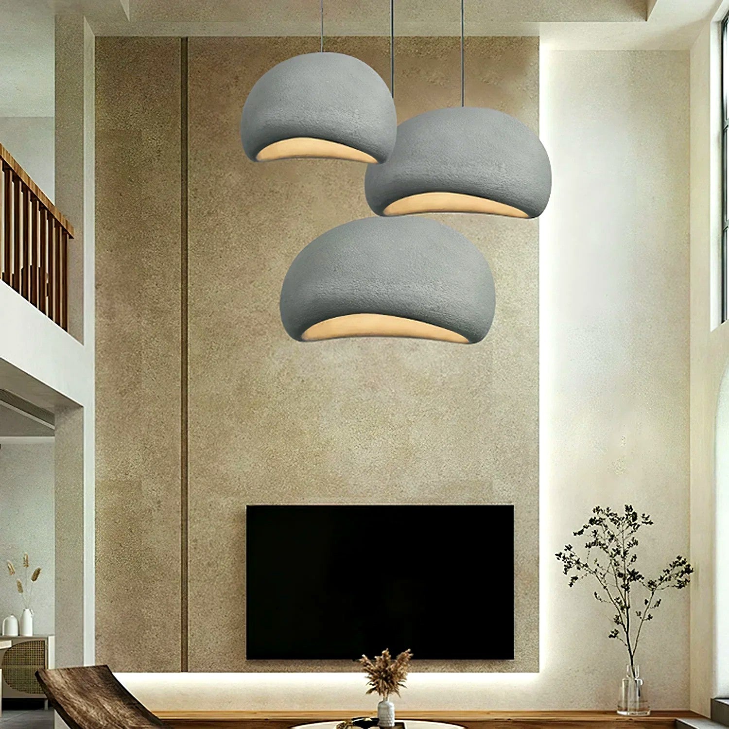Suspension Nuage Nordique Textile Douce, Design Poétique Onirique