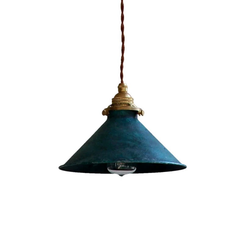 Suspension Vintage Rustique Métal Compacte, Charme Rétro Authentique